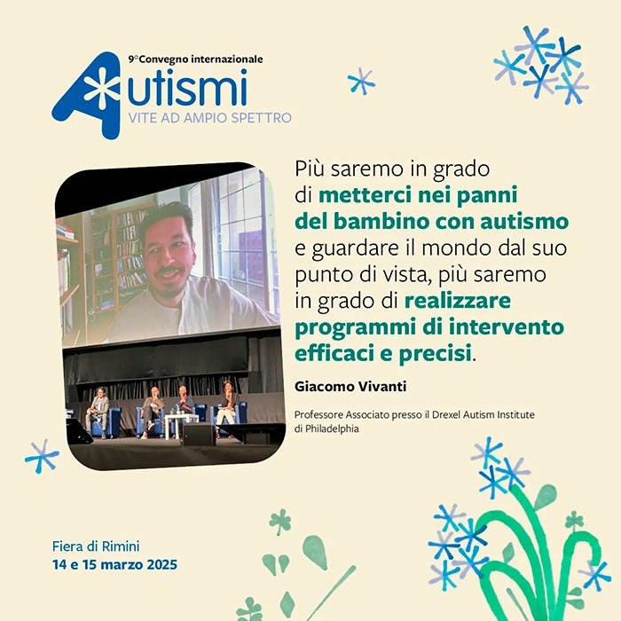 Più saremo in grado di metterci nei panni del bambino con autismo e guardare il mondo dal suo punto di vista, più saremo in grado di realizzare programmi di intervento efficaci e precisi.