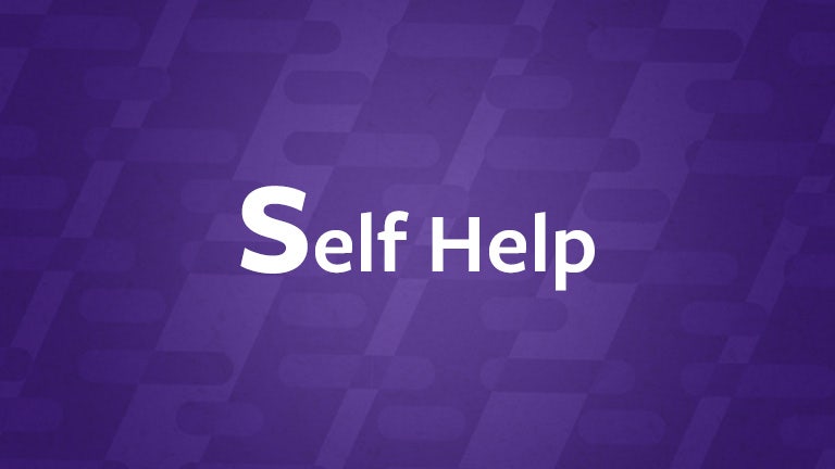 Self help