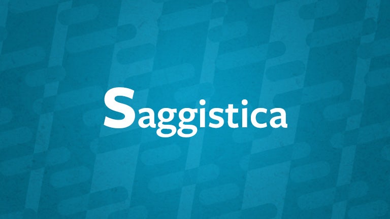 Saggistica
