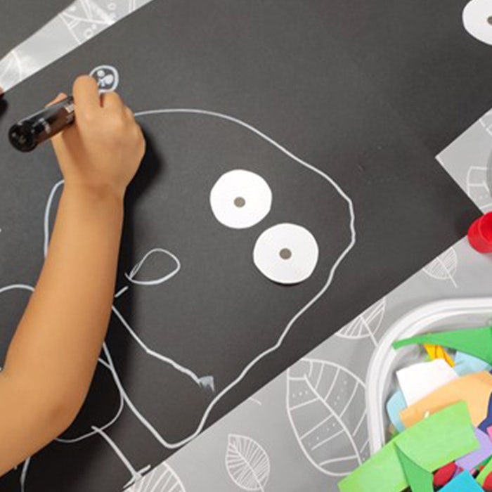 attività svolta durante il laboratorio Chi ha il coraggio? | 4-6 anni