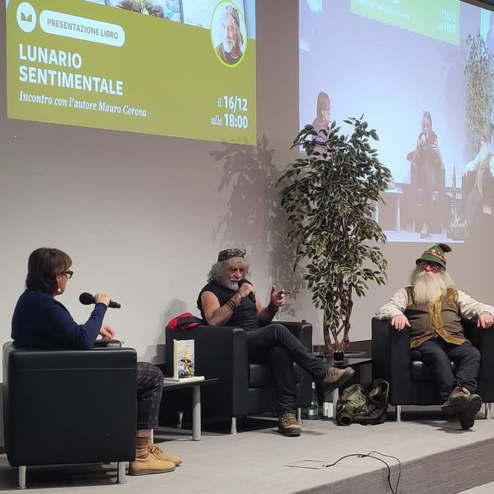 Presentazione del libro Lunario sentimentale| Incontro con l'autore Mauro Corona