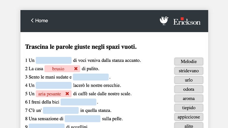 Contenuti digitali interattivi per italiano