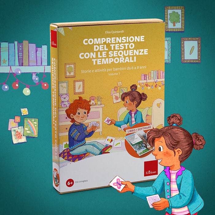 Comprensione del testo con le sequenze temporali - Volume 1 (Kit Libro + Software)