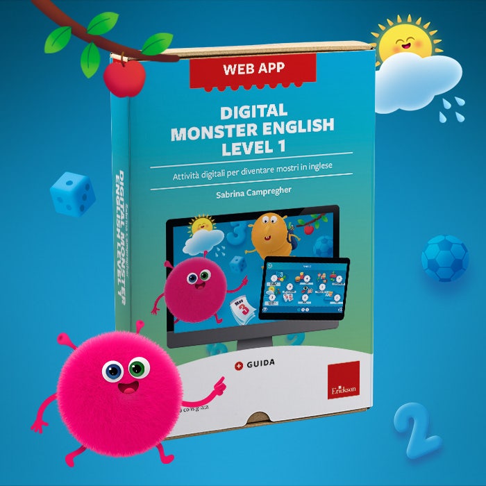 Web app Digital Monster English Level 1