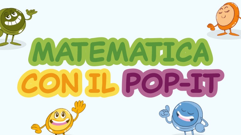 Matematica con il POP-IT