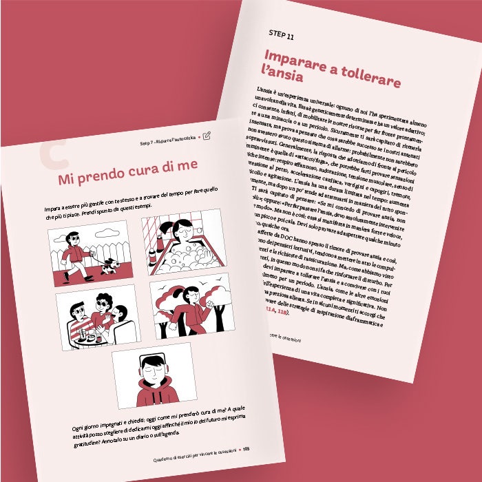 Quaderni di esercizi per l'auto aiuto - infografica interni 3
