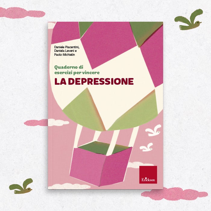 copertina del libro "Quaderno di esercizi per vincere la depressione"