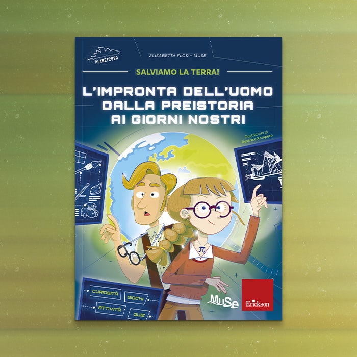 copertina del libro "L’impronta dell’uomo dalla Preistoria ai giorni nostri"