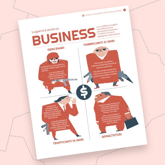 La guerra è anche un business