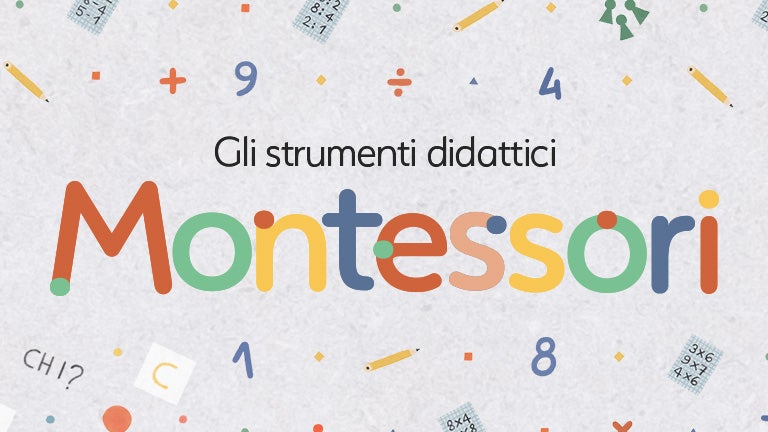 Strumenti didattici Montessori