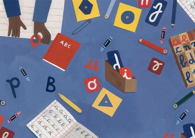 L’approccio montessoriano all’insegnamento della letto-scrittura