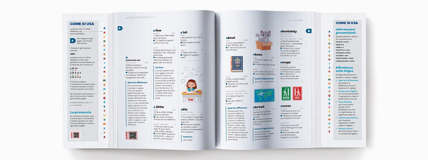 vocabolario illustrato inglese