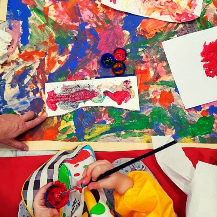 laboratorio artistico "Vedere attraverso"