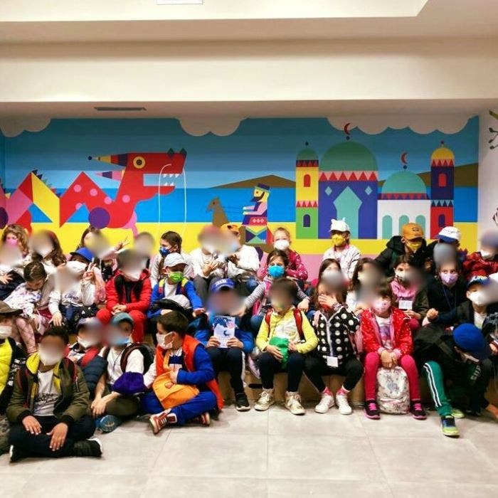 bambini in gita in libreria - incontro con Matteo Mussola
