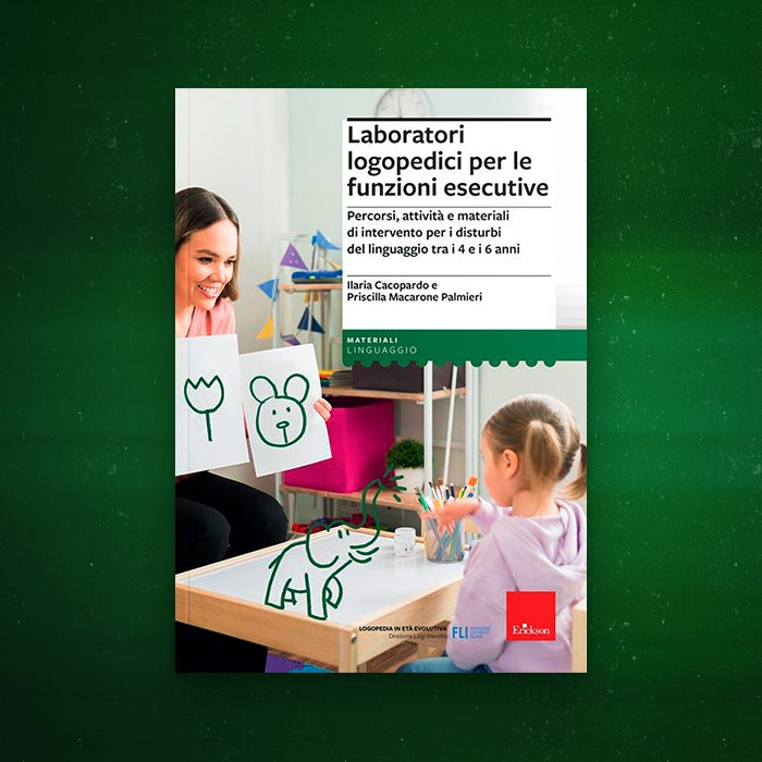 copertina del libro "Laboratori logopedici per le funzioni esecutive"