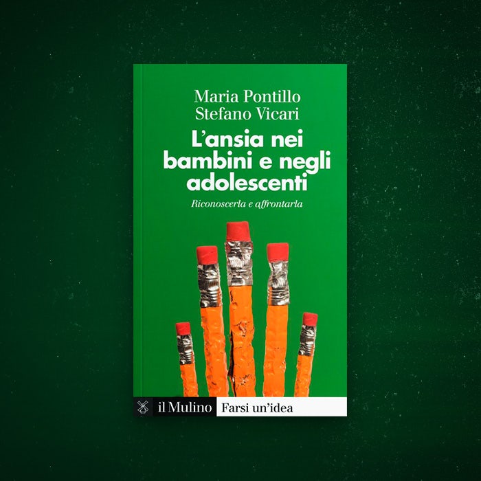 copertina del libro "L'ansia nei bambini e negli adolescenti"