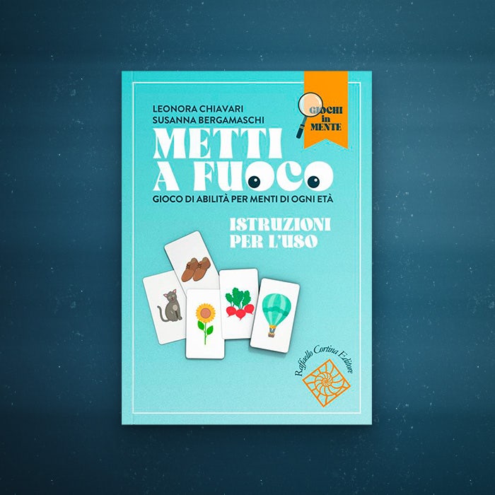 scatola del gioco "Metti a fuoco"
