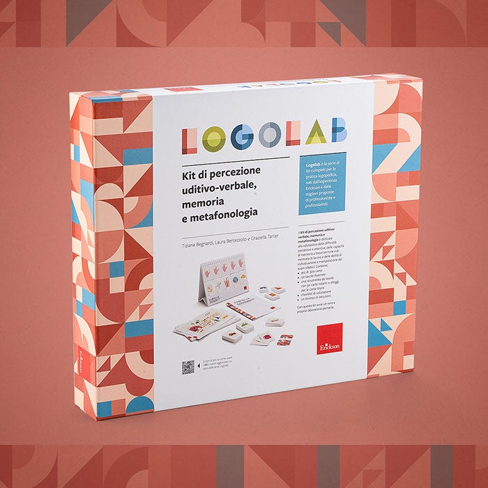 logolab kit di percezione uditivo-verbale, memoria metafonologia